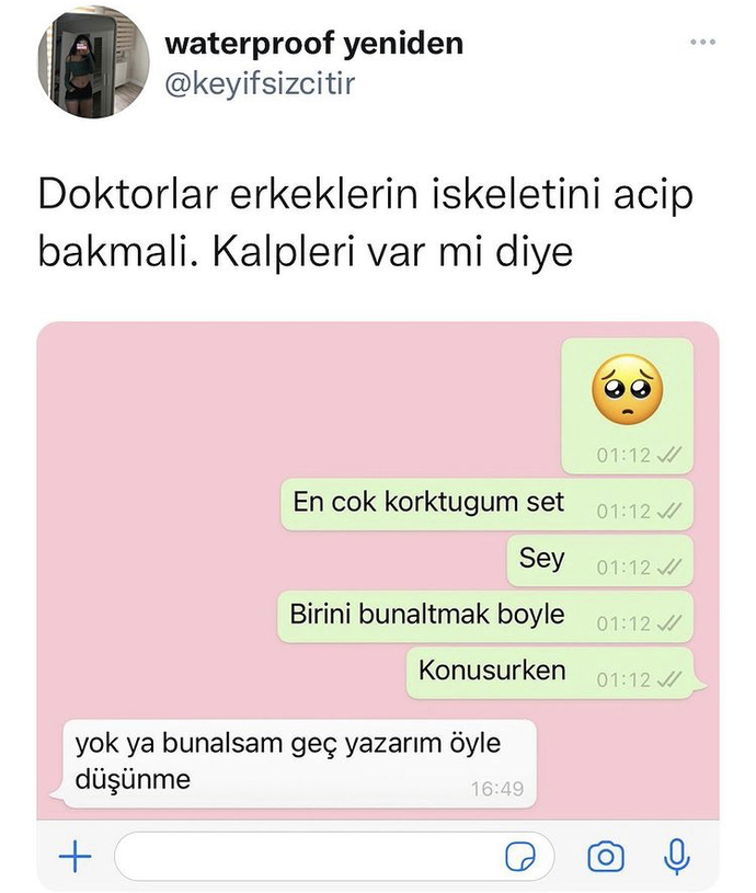 Biriyle konuşurken onu bunaltıyormuşum gibi hissediyor musunuz?