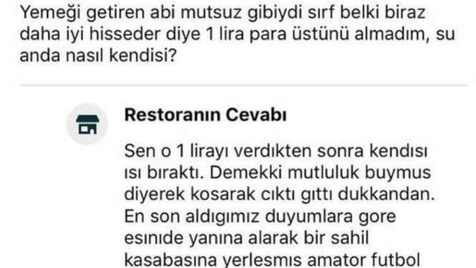 Yemek siparişi verdiğinizde kuryelere bahşiş veriyor musunuz?