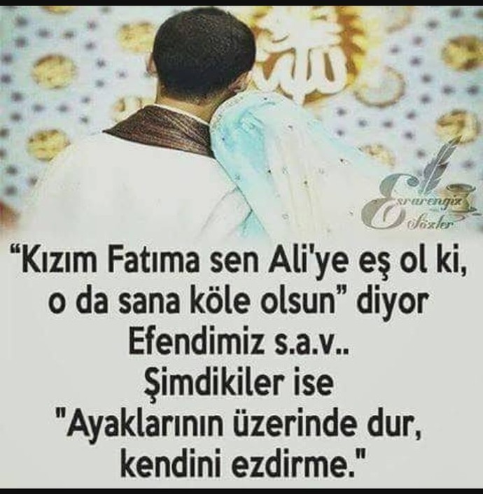 Eşler birbirlerine muhtac olmali mi?