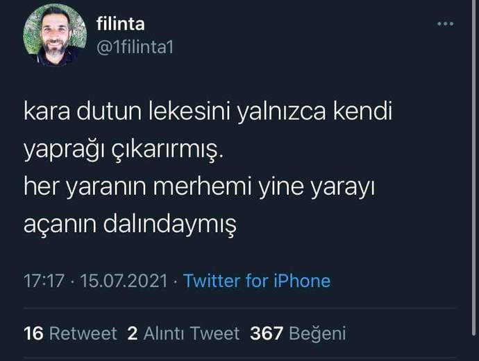 Sizce her yaranın merhemi kendi dalında mıdır?