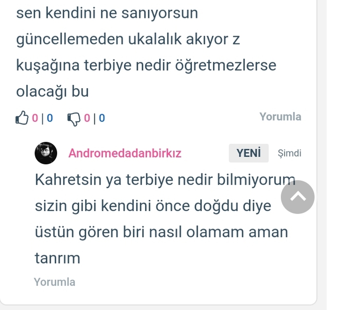 Sizden önce doğdu diye birine saygı duyar mısınız?