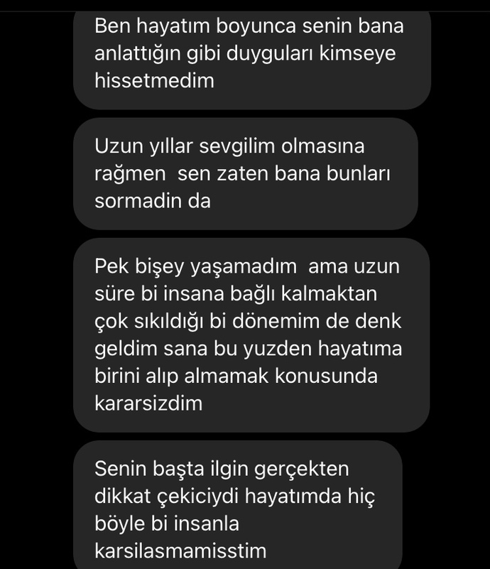Benle böyle konuşan biri için daha ne yapabilirim sizce yoksa bi şey olmaz mı artık?