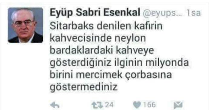Starbucks’da mercimek çorbası var mı?