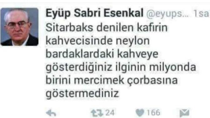 Starbucks’da mercimek çorbası var mı?