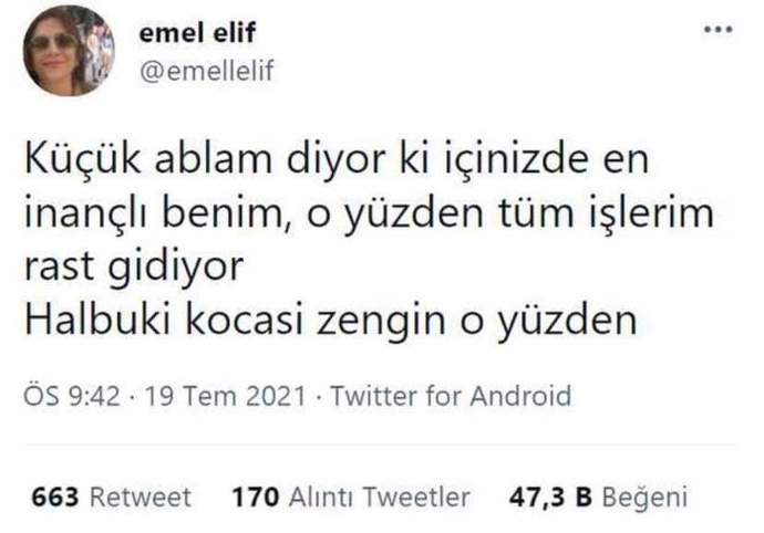 Sizin tüm işleriniz rast gidiyor mu?
