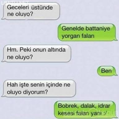 Gülme krizine sokan veya buz gibi olan esprileri görsel şeklinde paylaşır mısınız?