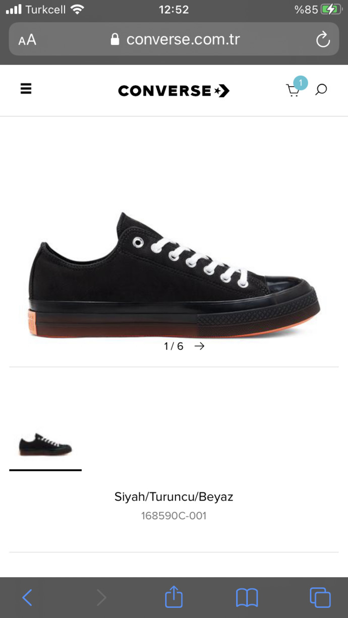 Converse , ayakkabılar nasıl para verilirmi?