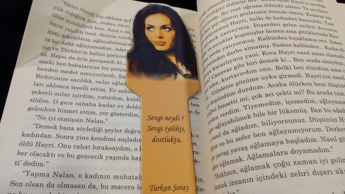 Kitap ayracım nasıl arkadaşlar?