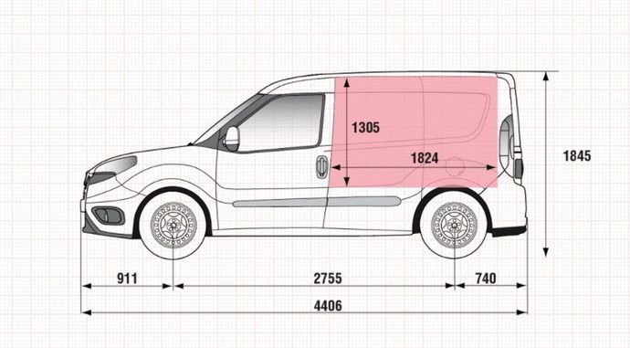 Fiat Doblo arabasının boyu ne kadar?