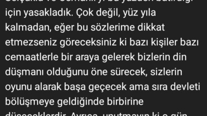 Dinden prim kasanlar hakkında ne düşünüyorsunuz ve bu kişi kim?