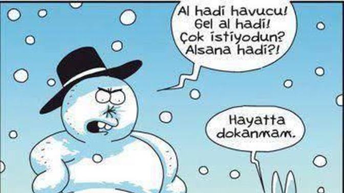 Hadi biraz gülelim en sevdiğiniz karikatür, fıkra, caps, komik söz, diyalog paylaşır mısınız?