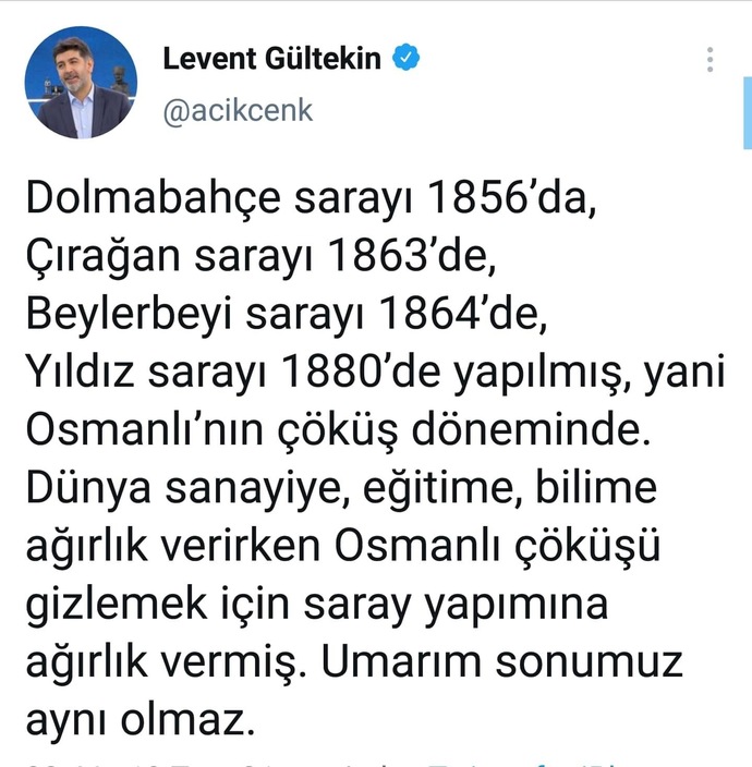 Bu ekonomik sıkıntıda Erdoğan neden saray yapıyor?