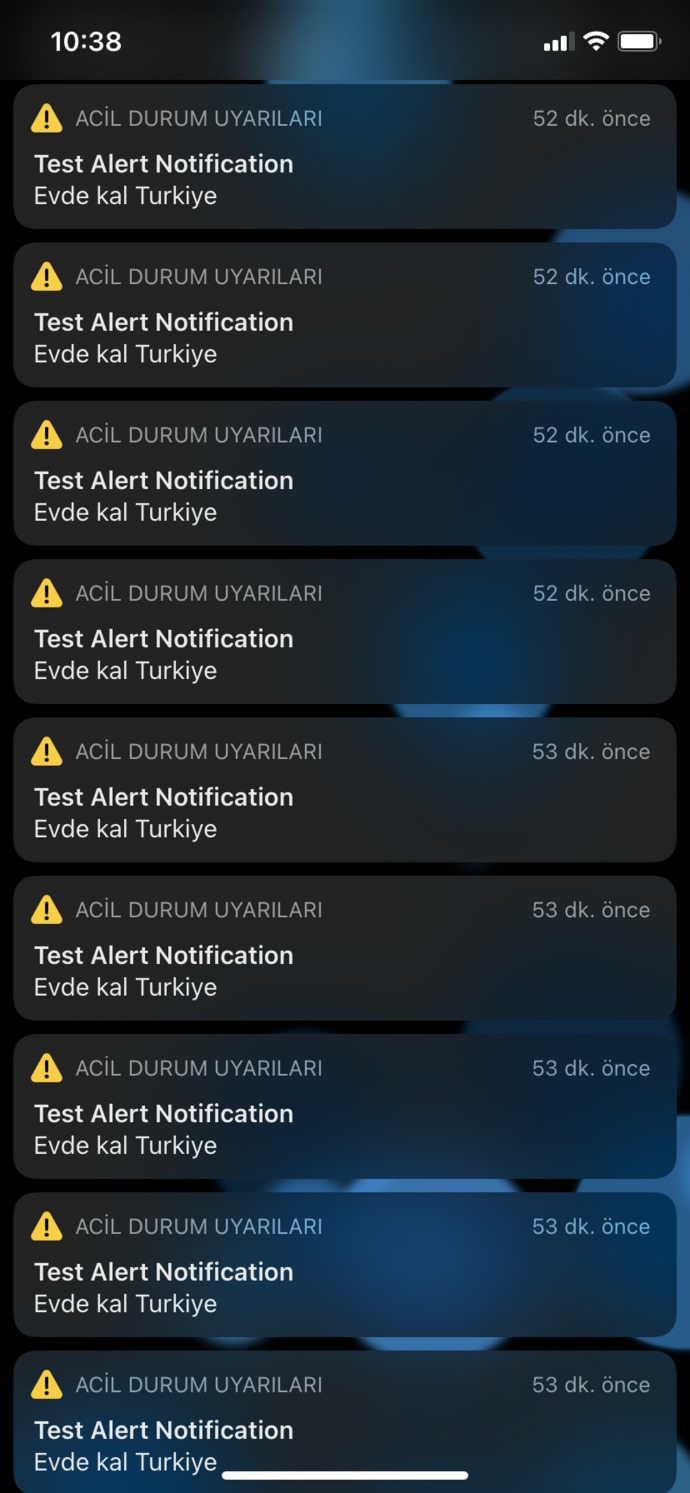 İPhone kullanıcıları acil durum uyarısı aldı, size de geldi mi?