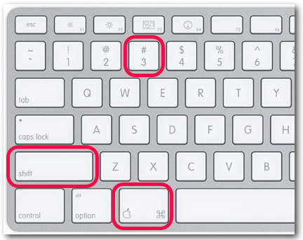 Macbook ekran görüntüsü nasıl alınır?