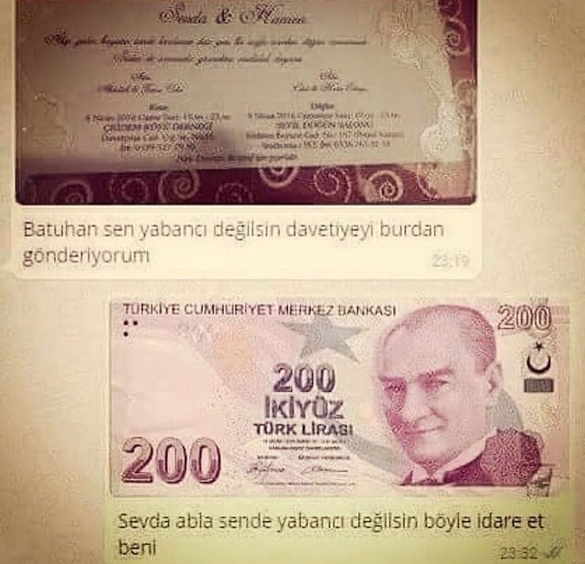 Daha önce WhatsApp üzerinden düğün davetiyesi aldınız mı?