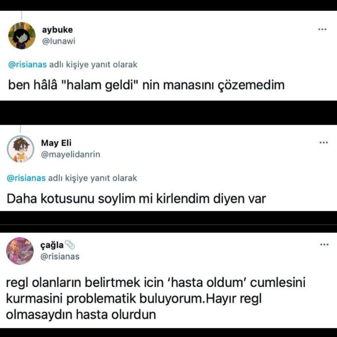 Twitterda regl yine gündem oldu! Regle hastalık denmeli mi?