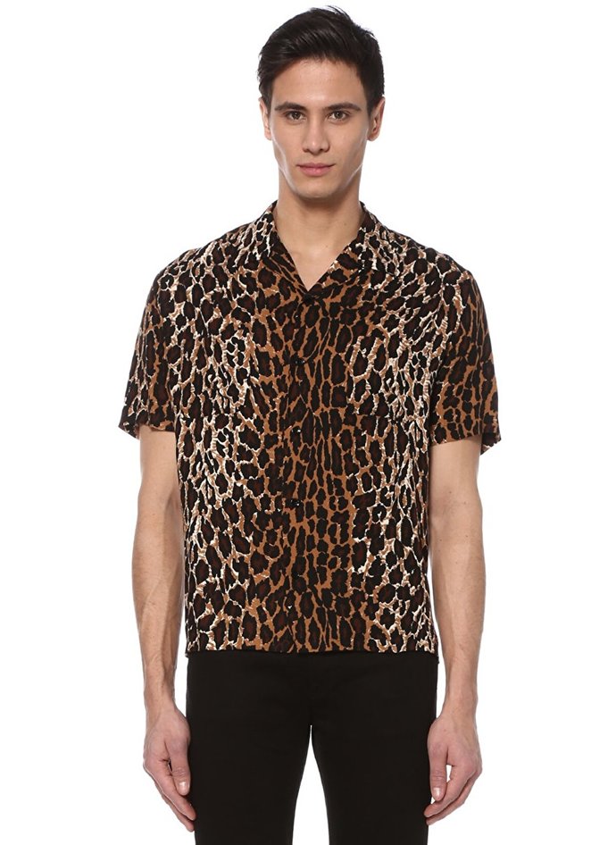 Erkeklere leopar desen gömlek yakışıyor mu?