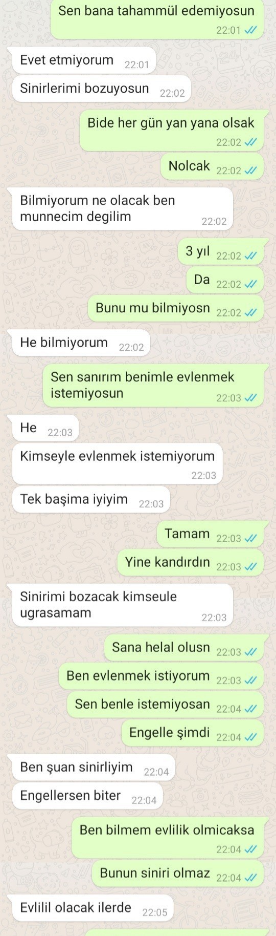 Bu erkek evlenir mi?