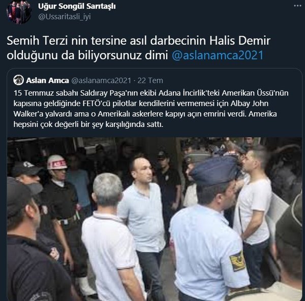 İyi partili kadın yönetici asıl darbeci Ömer Halis Demirdir dedi. Konu hakkında ki düsünceleriniz nelerdir?