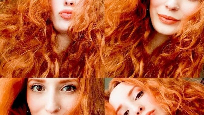Sizce bana sarı saç mı daha çok yakışmış kızıl saç mı?