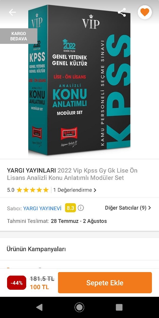 Kpss icin bu kitap seti iyi midir, kullanan var mı?