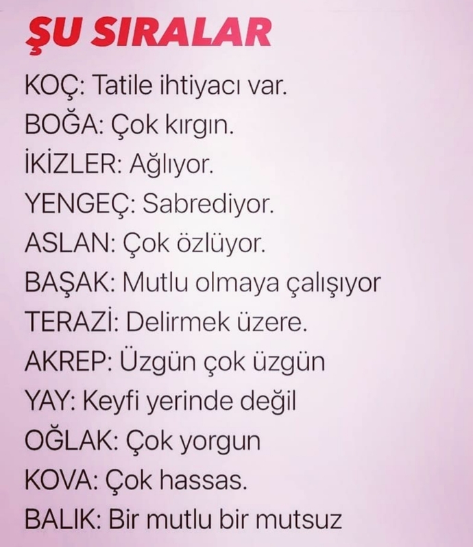 Delirmek üzere.😄✌⚖