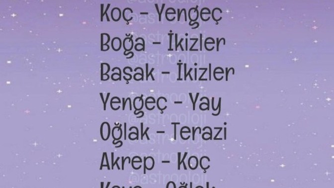Acaba senin burcun kimi üzüyor?
