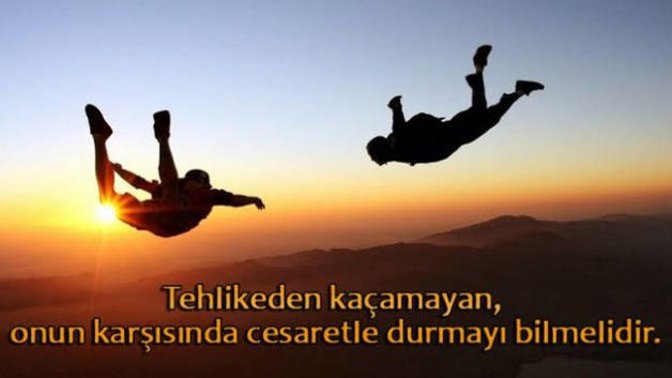 Size göre cesaret nedir?