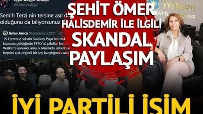 Şehit Ömer Halisdemir ile ilgili skandal paylaşım yapan İYİ Partili Uğur Songül Sarıtaşlı istifa etti. Kararını nasıl buldunuz?