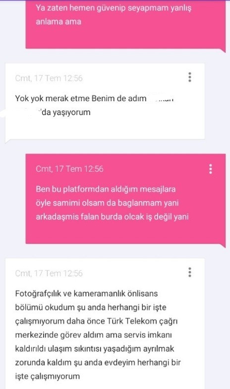 Kizlara neden mesaj atıldığı zaman hemen bir ego kasma oluyor?