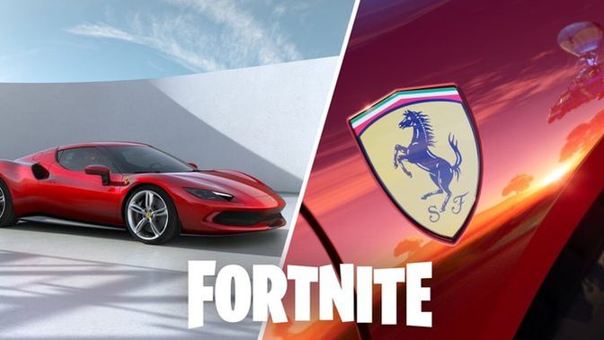 Fortnite, Ferrari ile anlaştı! Oyunlarda spor araba kullanmayı sever misiniz?