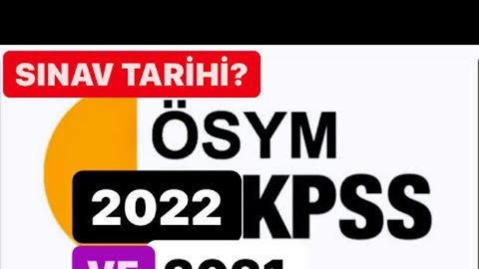 Bu sene 2022 ' de ortaöğretim "KPSS" var mı?