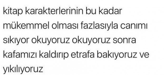 Kitap karakterlerine aşık olmak hastalık mı?