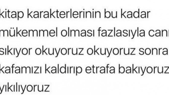 Kitap karakterlerine aşık olmak hastalık mı?