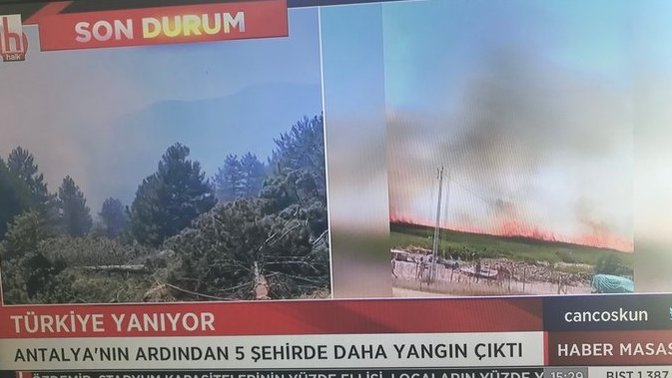 #Manavgat #Marmaris #Mersin #Osmaniye #Alanya #Bodrum son olarak #Kütahya ülkenin bir çok noktası Alev alev yanıyor. Sizce neden?
