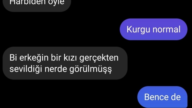 Bu kız niye böyle yapıyor?