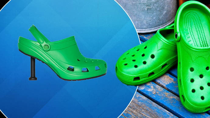 Crocs terliklerden sonra, Crocs stiletto çıktı! Crocs stilettoları beğendiniz mi?