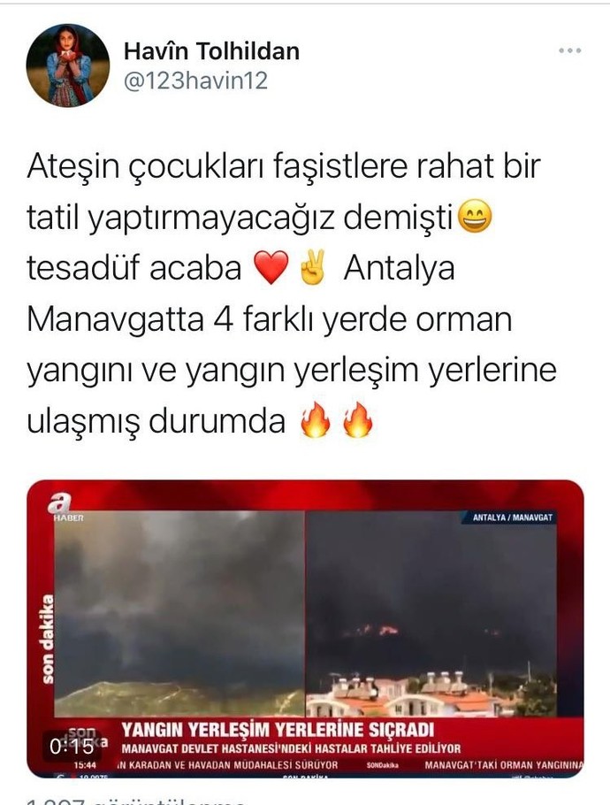 Marmaris'te çıkan yangının 2 çocuk tarafından başlatıldığı iddia ediliyor! Bu gerçek olabilir mi?