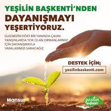 Bağışta bulun, yeşile can ver… ♥️