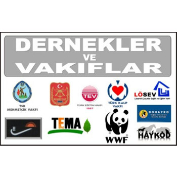 Vakıflar ve dernek kuruluşları hakkında bilgi verir misiniz?