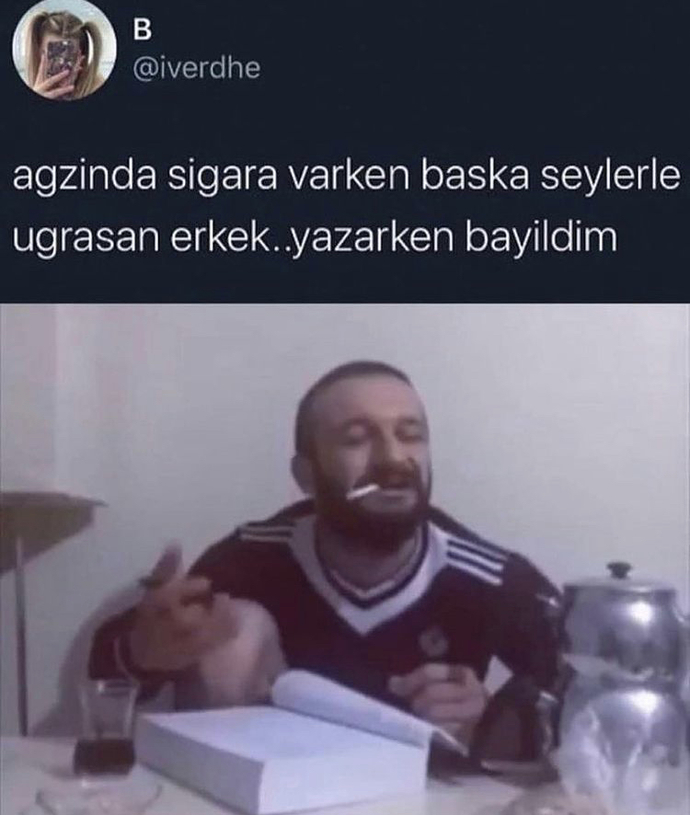 Erkeği karizma gösteren bir hareket söyler misiniz?