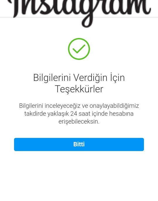 İnstagram hesabım durduk yere kapandı bilenler baksın bi?