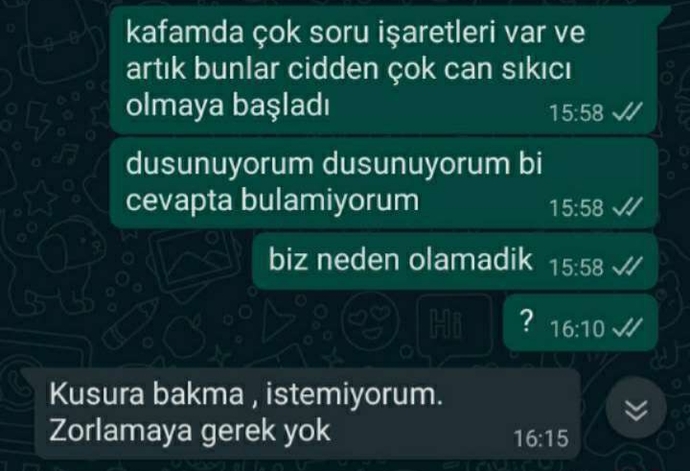 Ayni cocuktan 2. kez red yedim?