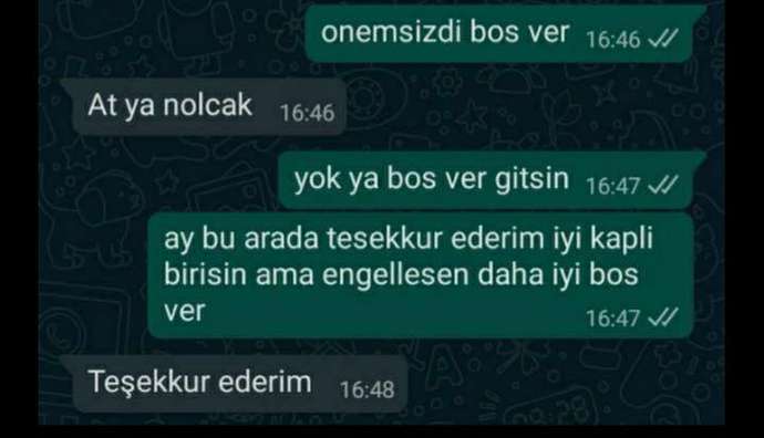 Arkadaşlar çok mu ezik ve çaresiz olmuşum çocuğun gözünde?