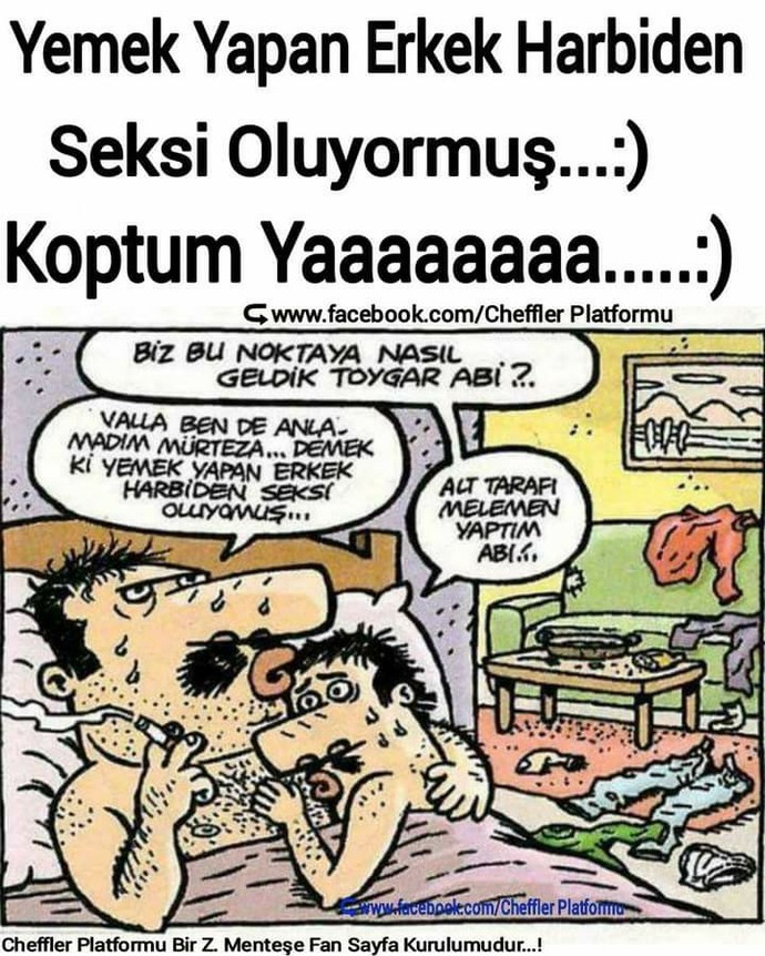 "Yemek yapabilen erkek çekiciliği" diye bir şey var mı?