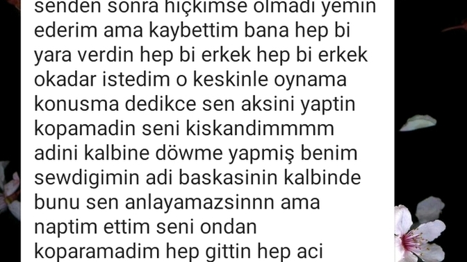 Eski esimin söylediği sözler sizce donermi?