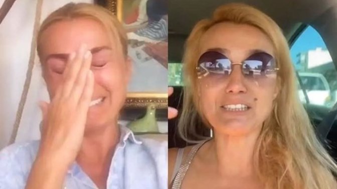 Manavgat'ta çıkan yangında felç geçirdiğini söyleyen Tuğba Özay ertesi gün açılışa katıldı! Sizce şov muydu?