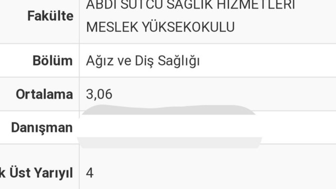 Hangi üniversiteden kaç ortalama ile mezun oldunuz?