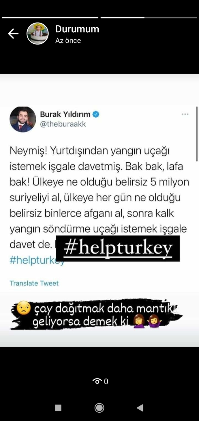 Sosyal medyada #helpturkey hashtag'ine destek verdiniz mi?