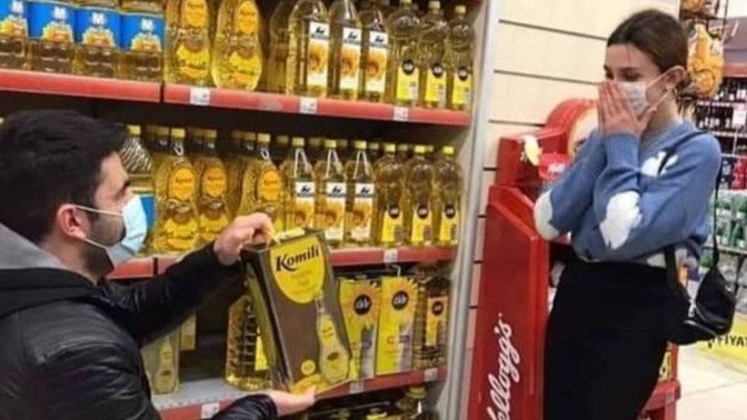 Sevgilimim doğum gününde 5 litrelik Ayçiçek yağı alacağım nasıl bir hediye olur?